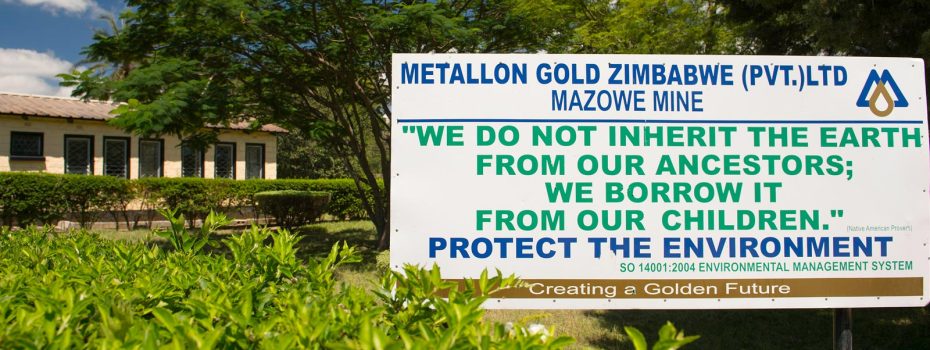 Mining Index Zimbabwe